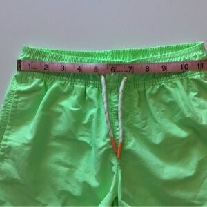 art class Neon Lime Green Swim Shorts